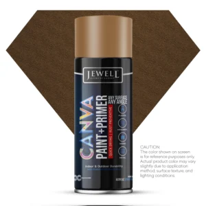 Jewell Canva Spray Paint & Primer in Hammer Finish Brown(A03) – 400ml