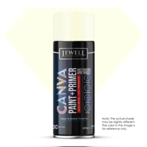 Jewell Canva Spray Paint & Primer in Solid Cream White(43) - 400ml