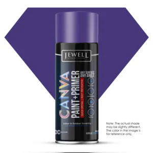 Jewell Canva Spray Paint & Primer in Solid Deep Violet(327) - 400ml