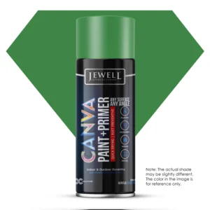 Jewell Canva Spray Paint & Primer in Solid Leaf Green(27) - 400ml