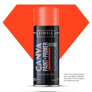 Jewell Canva Spray Paint & Primer in Solid Orange(14) - 400ml